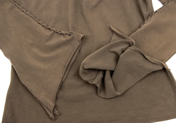 Jean's Paul GAULTIER Braided Sleeve T Shirt K-168419_012