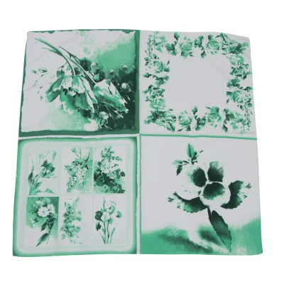 Jean Paul GAULTIER Plant Print Scarf