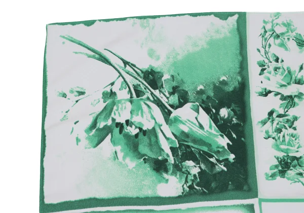 Jean Paul GAULTIER Plant Print Scarf K-168424_003