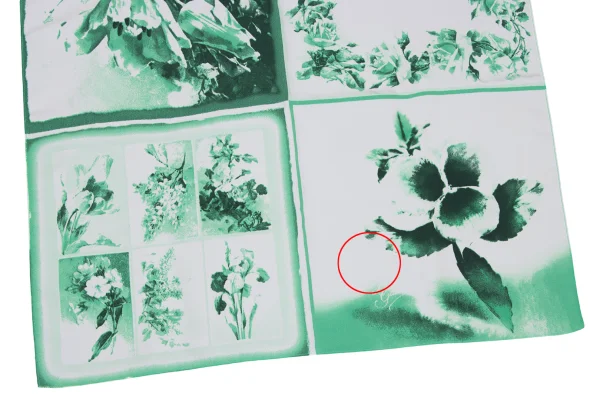 Jean Paul GAULTIER Plant Print Scarf K-168424_005