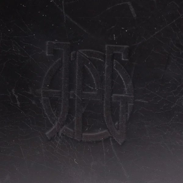 Jean Paul GAULTIER Leather Flap Design Bag K-168425_003