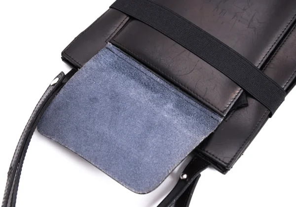 Jean Paul GAULTIER Leather Flap Design Bag K-168425_013