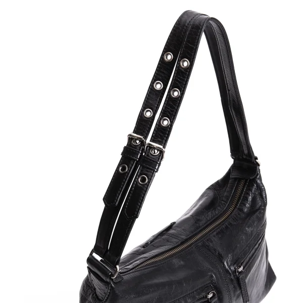 Jean Paul GAULTIER Pocket Design Leather Bag K-168426_009