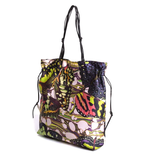 Jean Paul GAULTIER Butterfly Printed Tote Bag Multi-Color  K-168429_001