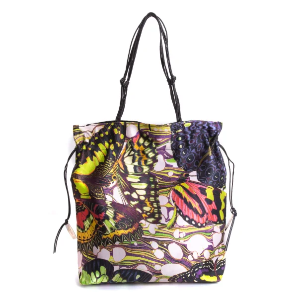 Jean Paul GAULTIER Butterfly Printed Tote Bag K-168429_002