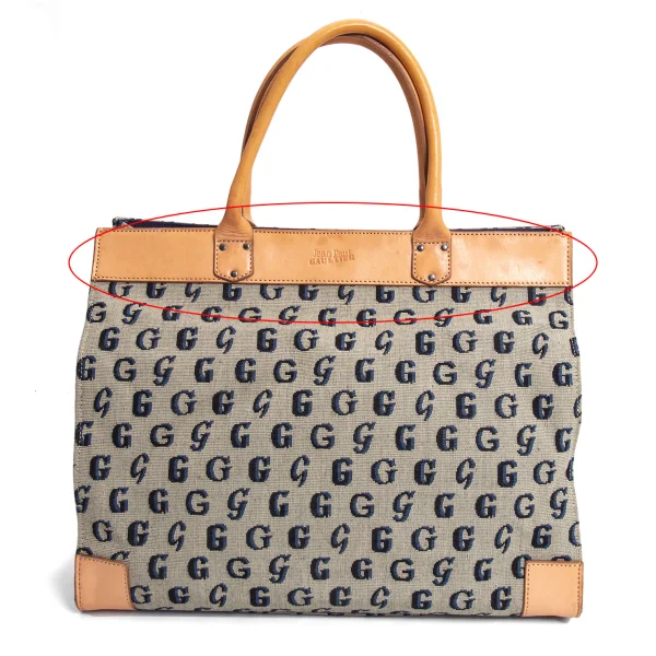 Jean Paul GAULTIER Monogram Jacquard Bag K-168431_002