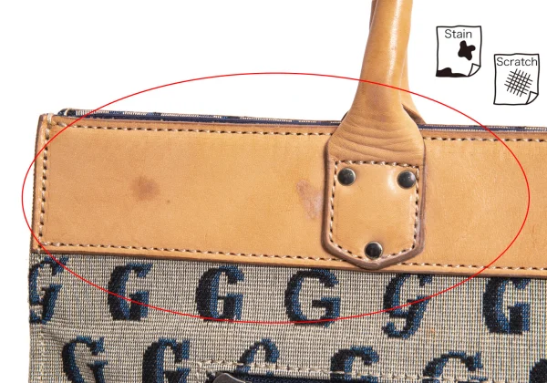 Jean Paul GAULTIER Monogram Jacquard Bag K-168431_007