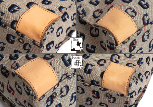 Jean Paul GAULTIER Monogram Jacquard Bag K-168431_013