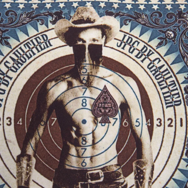 JPG by GAULTIER Cowboy Printed Denim Bag K-168432_003