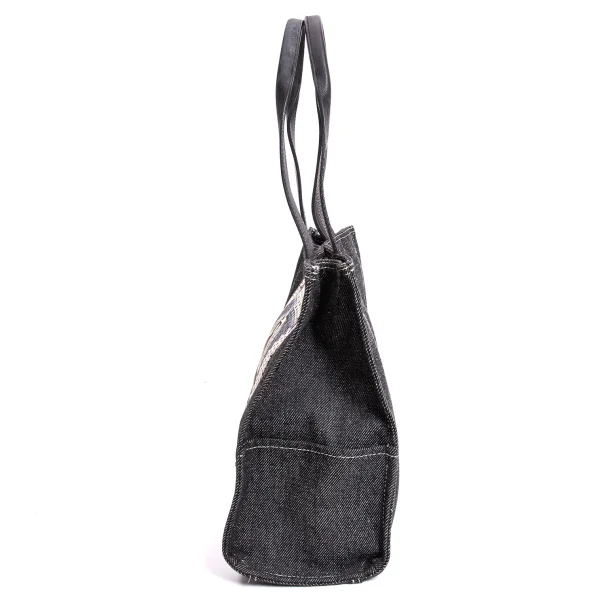 JPG by GAULTIER Cowboy Printed Denim Bag K-168432_004