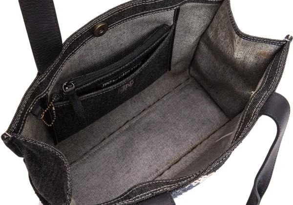 JPG by GAULTIER Cowboy Printed Denim Bag K-168432_011