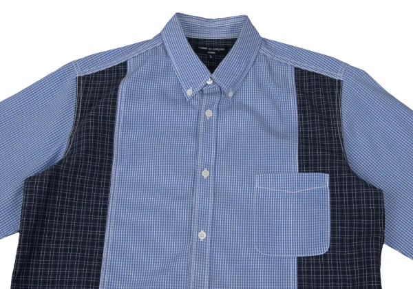 COMME des GARCONS HOMME Cotton Check Design Shirt K-168435_002