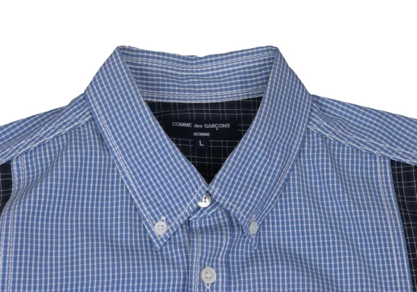 COMME des GARCONS HOMME Cotton Check Design Shirt K-168435_003