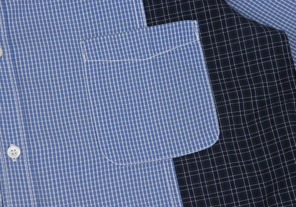 COMME des GARCONS HOMME Cotton Check Design Shirt K-168435_004