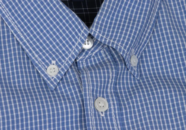 COMME des GARCONS HOMME Cotton Check Design Shirt K-168435_005