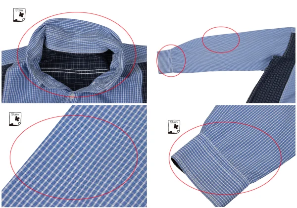 COMME des GARCONS HOMME Cotton Check Design Shirt K-168435_007