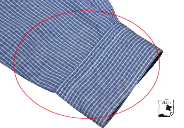 COMME des GARCONS HOMME Cotton Check Design Shirt K-168435_009