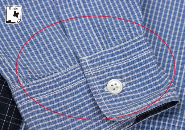 COMME des GARCONS HOMME Cotton Check Design Shirt K-168435_011