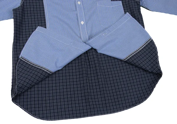 COMME des GARCONS HOMME Cotton Check Design Shirt K-168435_015