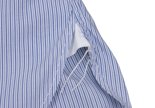 COMME des GARCONS HOMME Cotton Front Patch-work Design Stripe Shirt K-168437_012