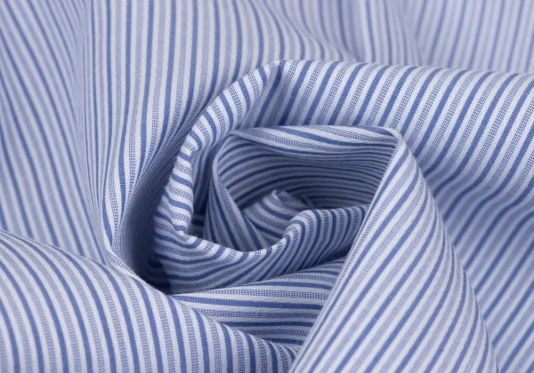 COMME des GARCONS HOMME Cotton Front Patch-work Design Stripe Shirt K-168437_017