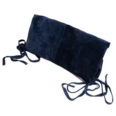 Y's Pig Suede Strap Shoulder Bag