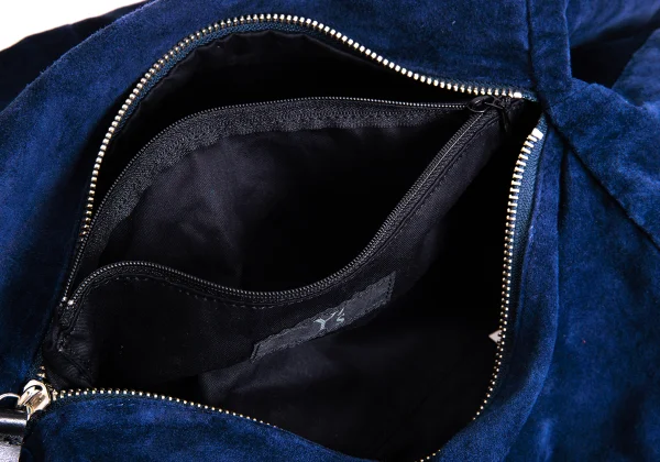 Y's Pig Suede Strap Shoulder Bag K-168441_010