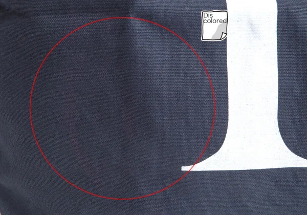 Y's Logo Printed Cavas Tote Bag K-168444_003