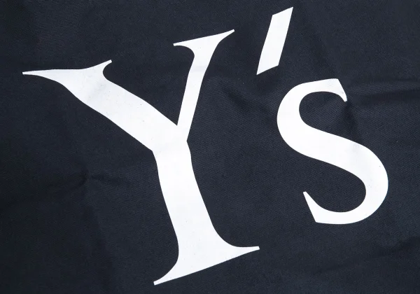 Y's Logo Printed Cavas Tote Bag K-168444_012