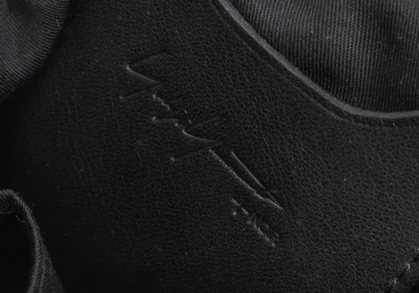 Yohji Yamamoto NOIR Clasp Leather Mini Shoulder Pouch K-168448_012