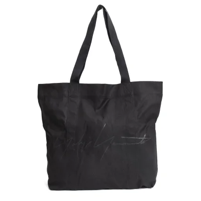 Yohji Yamamoto FEMME Logo Printed Tote Bag