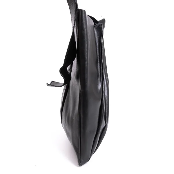 Yohji Yamamoto NOIR Tucked Leather Shoulder Bag K-168451_003