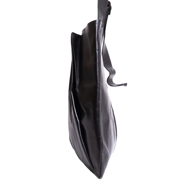 Yohji Yamamoto NOIR Tucked Leather Shoulder Bag K-168451_005
