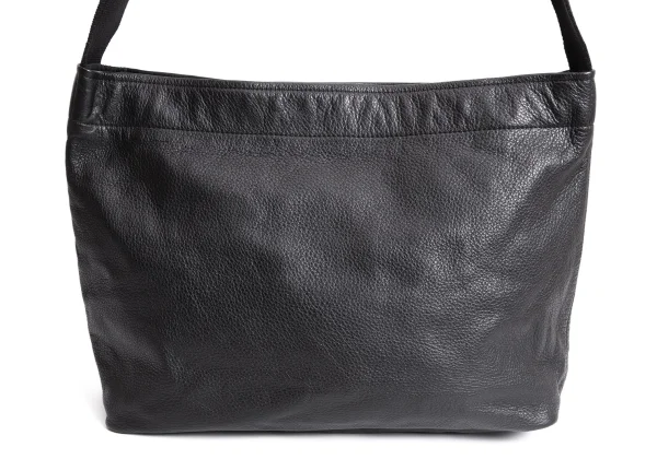 Yohji Yamamoto Logo Printed Leather Shoulder Bag K-168452_006