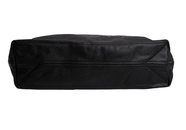 Yohji Yamamoto Logo Printed Leather Shoulder Bag K-168453_008