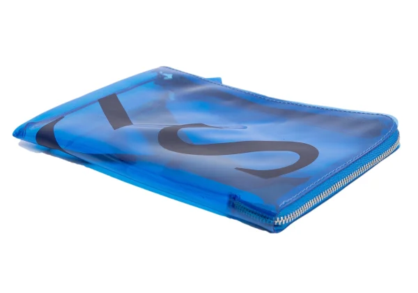 Y's Logo Printed L Zip PVC Pouch K-168457_003