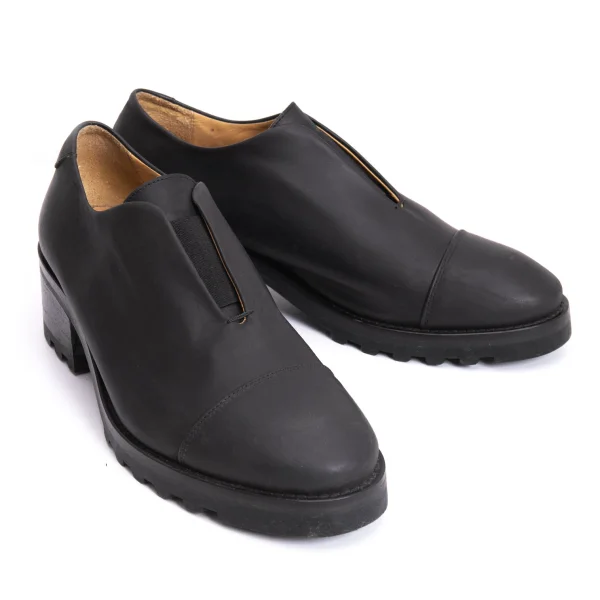 Acne Chunky Sole Leather Shoes Black US About 8 K-168458_001