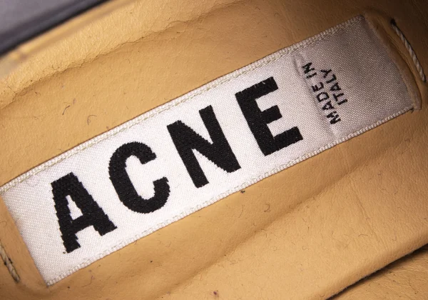 Acne Chunky Sole Leather Shoes K-168458_014