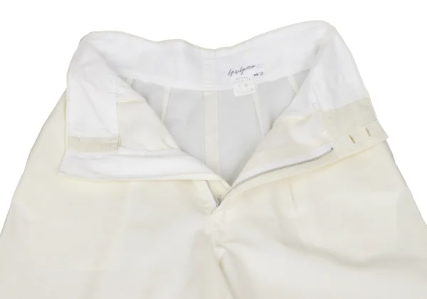 Yohji Yamamoto FEMME Cotton Silk High-waisted Pants K-168461_008