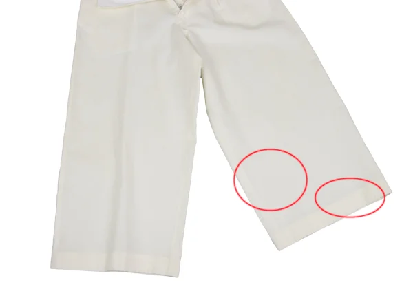 Yohji Yamamoto FEMME Cotton Silk High-waisted Pants K-168461_009