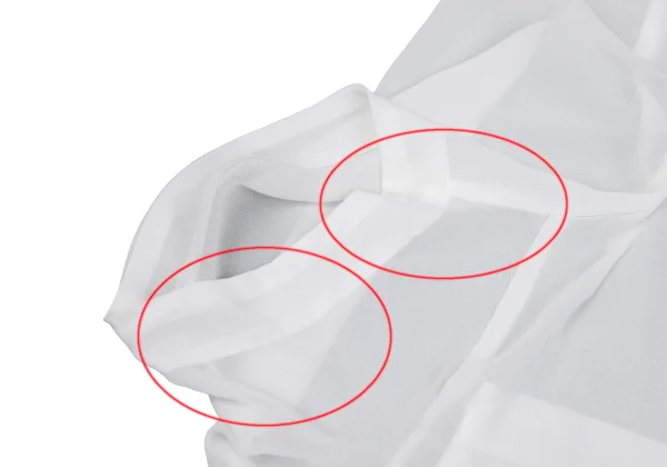 COMME des GARCONS Frill Design Sheer Zip Short Jacket K-168462_007