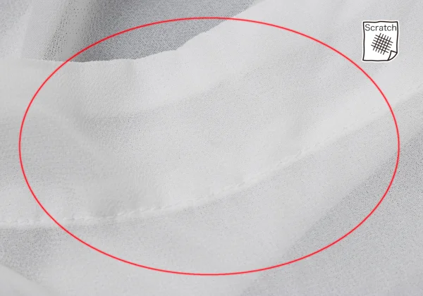 COMME des GARCONS Frill Design Sheer Zip Short Jacket K-168462_009