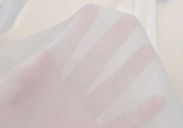 COMME des GARCONS Knit Vest Layered Sheer Blouse K-168467_017