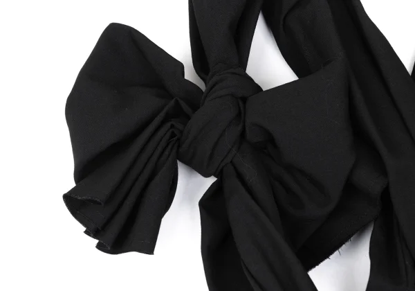 COMME des GARCONS Ribbon Shoulder Wool Suspender Pants K-168468_005