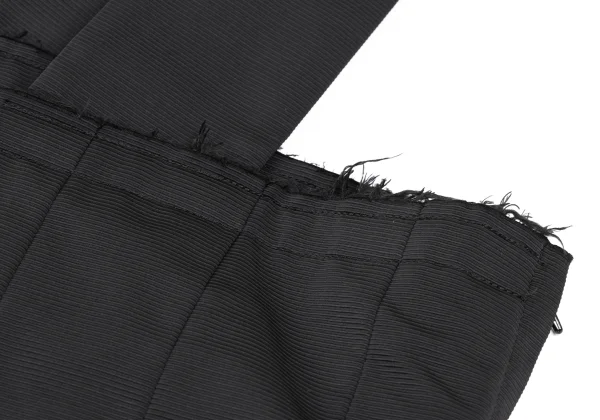 COMME des GARCONS Poly Cutting Pleated Suspender Skirt K-168469_005