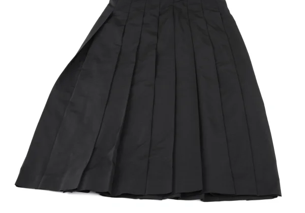 COMME des GARCONS Poly Cutting Pleated Suspender Skirt K-168469_007
