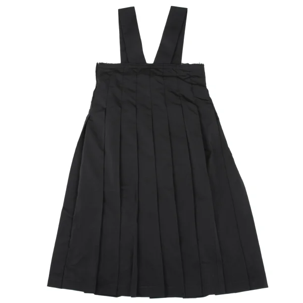 COMME des GARCONS Poly Cutting Pleated Suspender Skirt K-168469_009