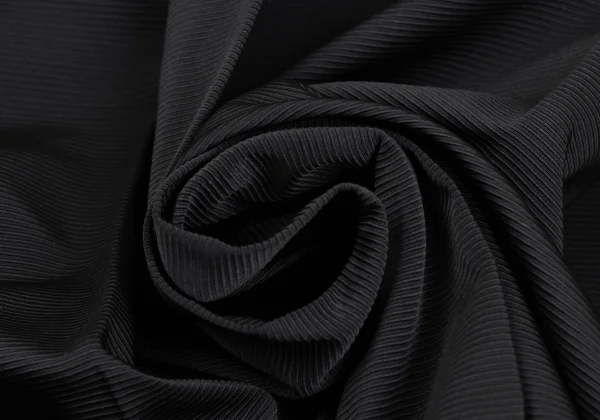 COMME des GARCONS Poly Cutting Pleated Suspender Skirt K-168469_010