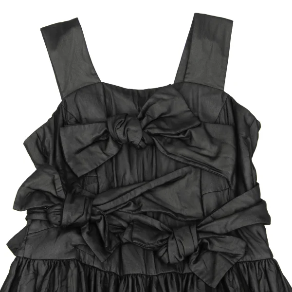 COMME des GARCONS Poly Ribbon Design Overalls Skirt K-168470_003