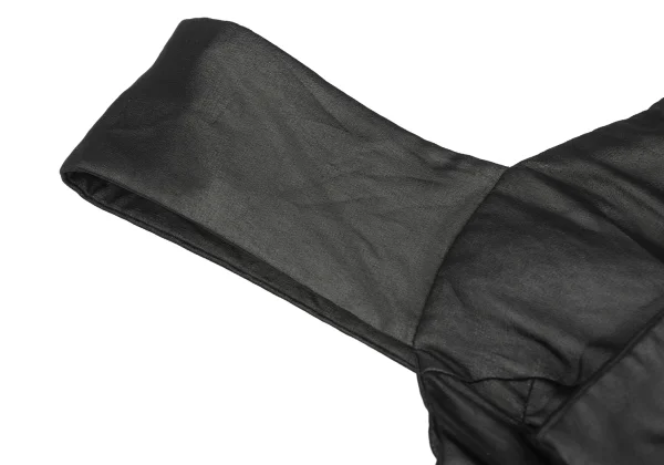 COMME des GARCONS Poly Ribbon Design Overalls Skirt K-168470_005